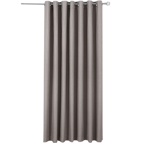 Essentially Homeliving Large Grid Single Panel Eyelet Curtain