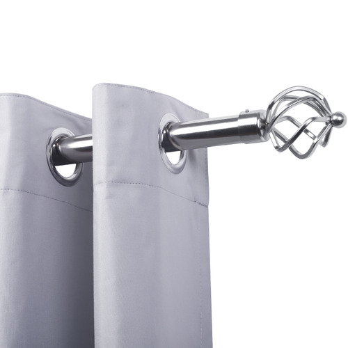 Essentially Homeliving Unix Birdcage Extendable Metal Curtain Rod