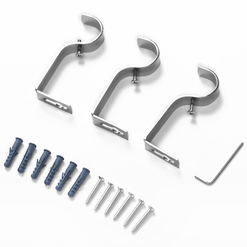 Essentially Homeliving Unix Birdcage Extendable Metal Curtain Rod