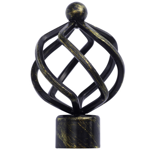 Essentially Homeliving Unix Birdcage Extendable Metal Curtain Rod