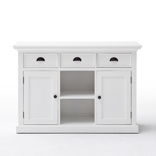 White-Coastal-Buffet-with-Baskets-B129-B129rt