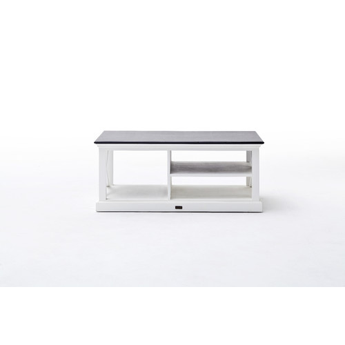 Coastal Coffee Table in White Temple & ster
