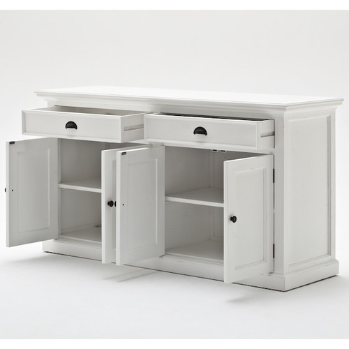 White Coastal Buffet Temple & ster