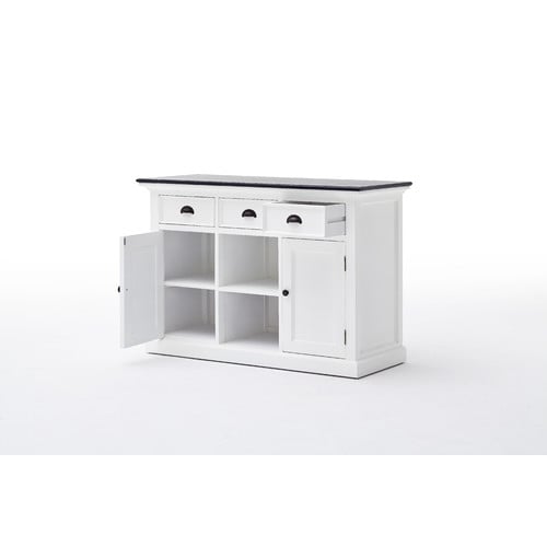 White-Coastal-Buffet-with-Baskets-B129-B129rt