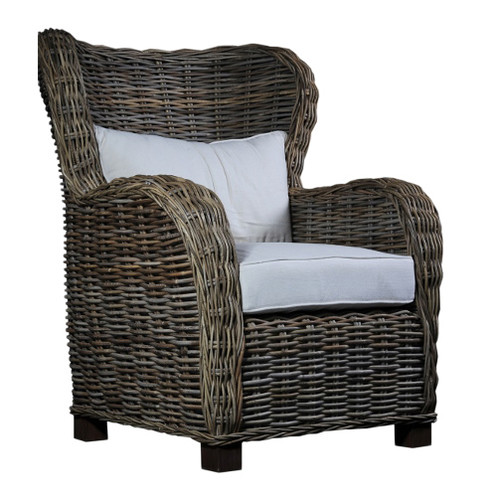 Queen Chair with Back and Seat Cushions Temple & ster
