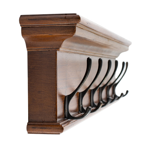 Halifax 6 Hook Wall Coat Rack Temple & ster