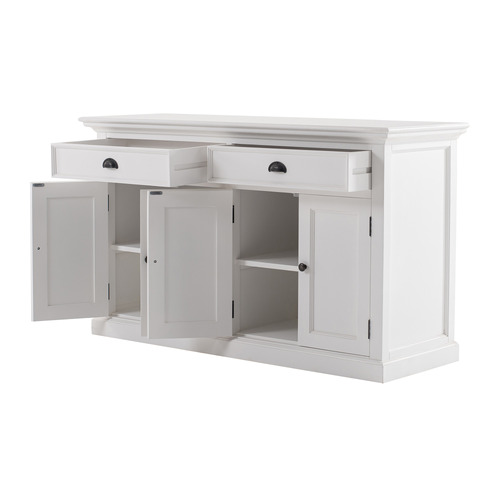 Balmoral Designs Halifax 2 Door and 2 Drawer Buffet and Hutch | Temple ...