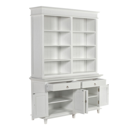 Lewis 4 Door 2 Drawer Buffet & Hutch