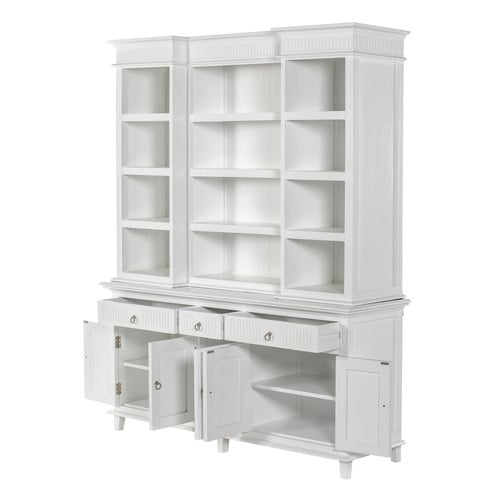 Lewis 5 Door 3 Drawer Buffet & Hutch