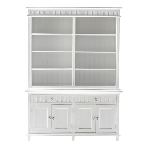 Lewis 4 Door 2 Drawer Buffet & Hutch Temple & Webster