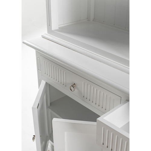 Lewis 4 Door 2 Drawer Buffet & 6 Shelf Hutch