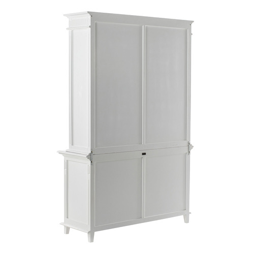 Lewis 4 Door 2 Drawer Buffet & 6 Shelf Hutch