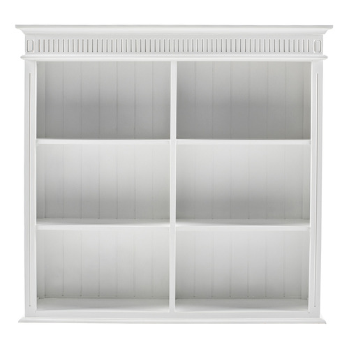 Lewis 4 Door 2 Drawer Buffet & 6 Shelf Hutch