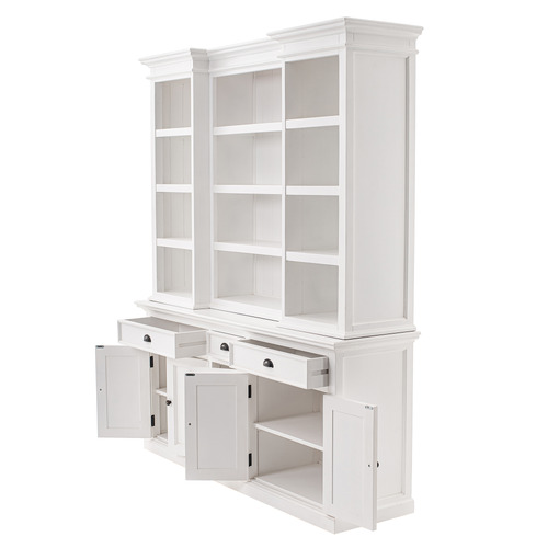 Meharry 5 Door 3 Drawer Kitchen Hutch Cabinet