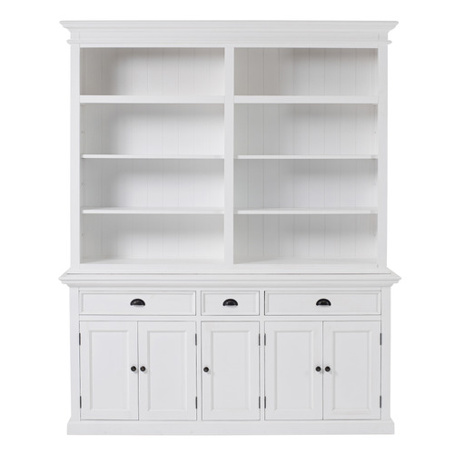 Meharry 5 Doors 3 Drawers Hutch Bookcase