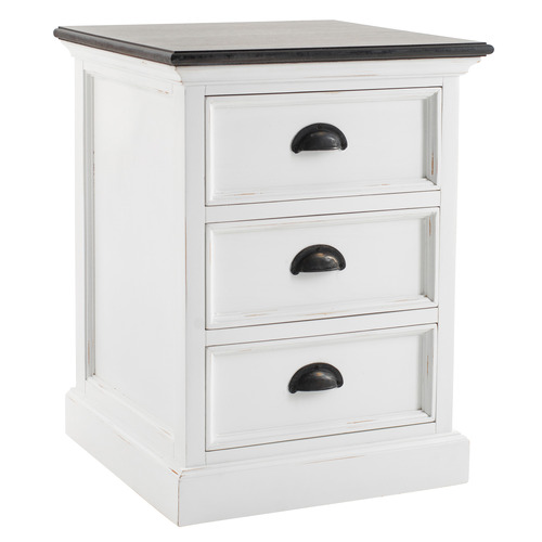 Meharry 3 Drawer Bedside Table