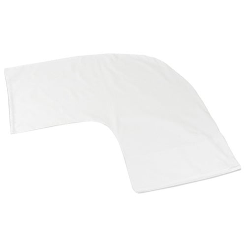 Curved Cotton Blend Pillowcase