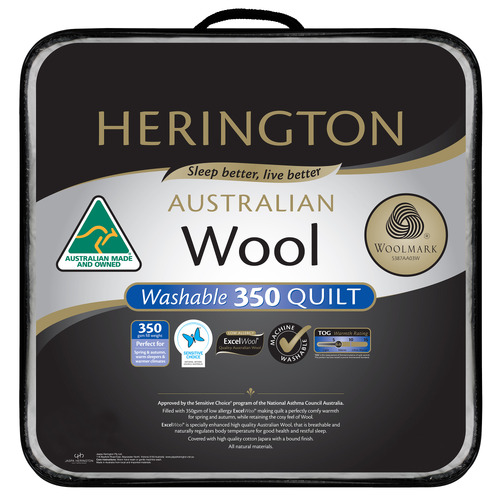 350GSM Australian Wool All Seasons Quilt