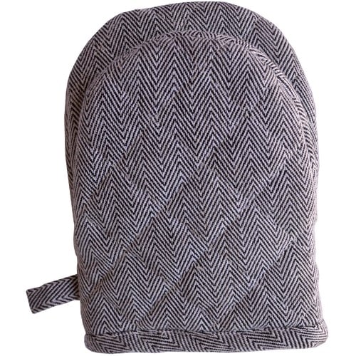 Cotton Herringbone Mini Oven Gloves