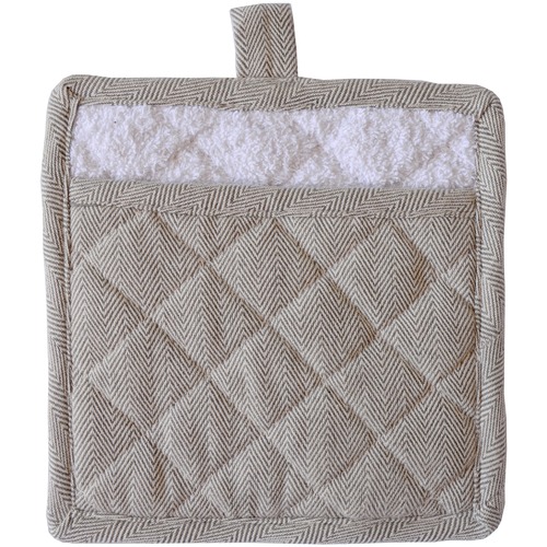 Cotton Herringbone Pot Holder