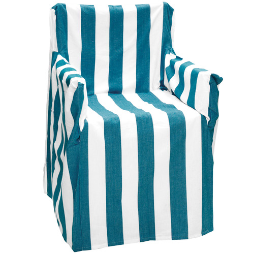 RANS Striped Alfresco Cotton Director's Chair Cover Temple & Webster