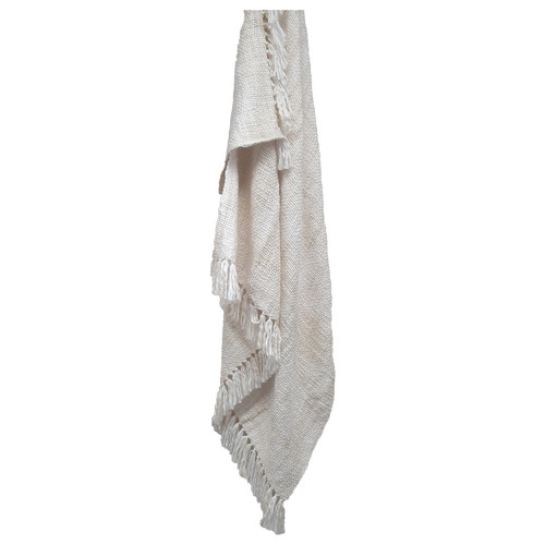 Fringed Oslo Acrylic Throw