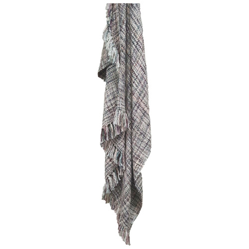 Fringed Oslo Acrylic Throw