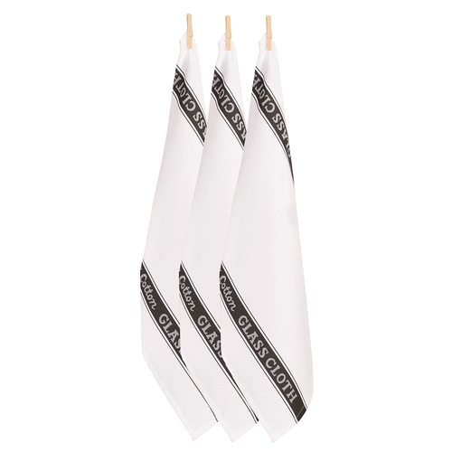 3 Piece Cotton Glass Cloth Set