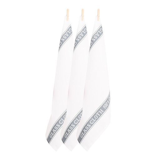 3 Piece Cotton Glass Cloth Set