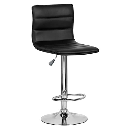 Candice Adjustable Faux Leather Barstool