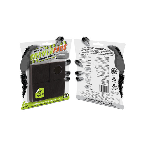 Square Gorilla Furniture Gripper Pads