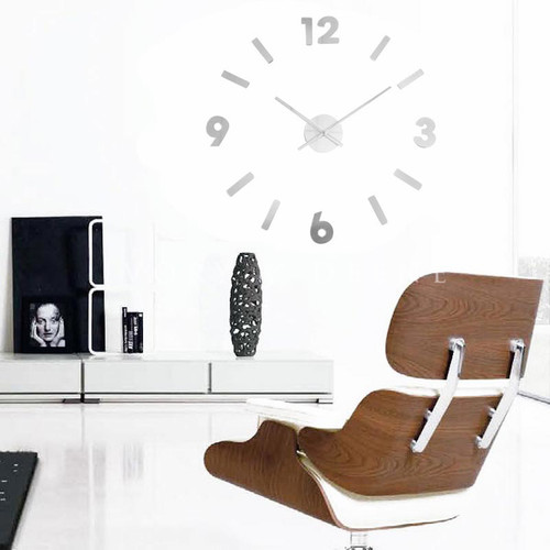 Large Stick on Wall Clock Temple & ster