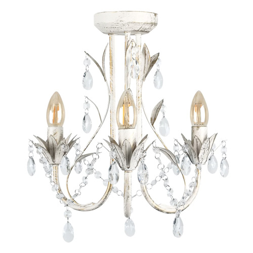 Harmony 3 Light Crystal Chandelier