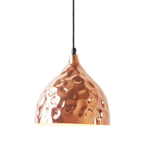 Nora Copper Hammered Pendant Light