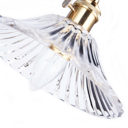 Gold Vintage Fleur Pendant Light