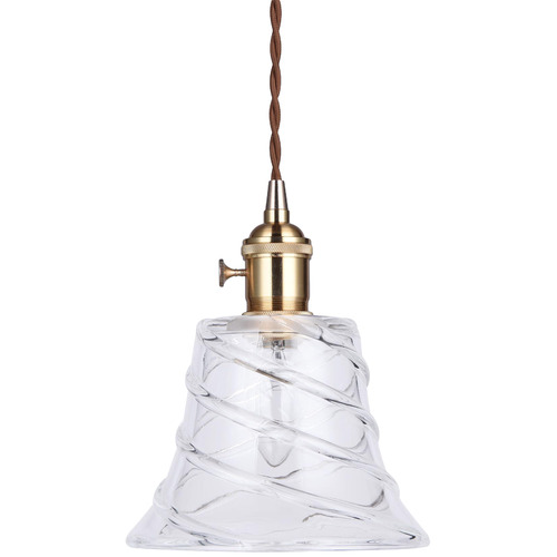 Gold Vintage-Style Belle Pendant Light