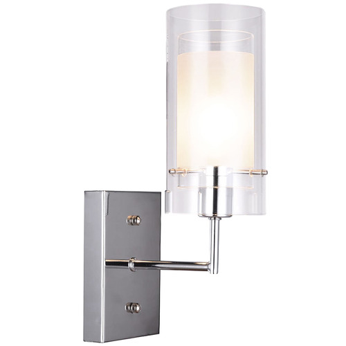 Chrome Abbey Metal Wall Light