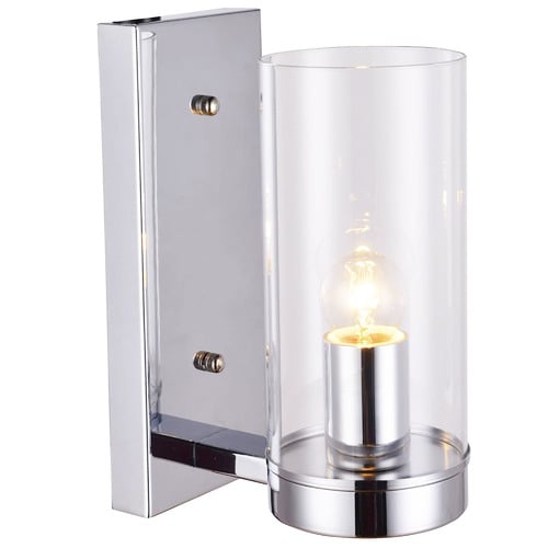 Chrome Camden Metal Wall Light