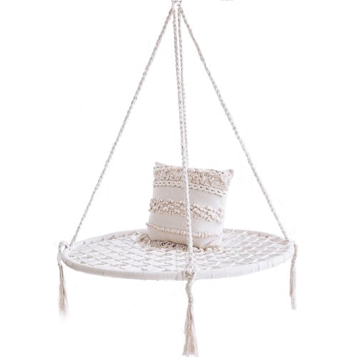 Kids Macrame Cotton Nest Swing