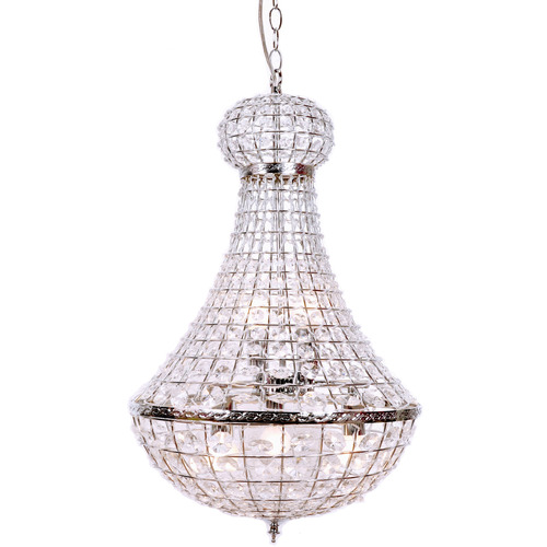 Elegant Palace Glass & Metal Chandelier