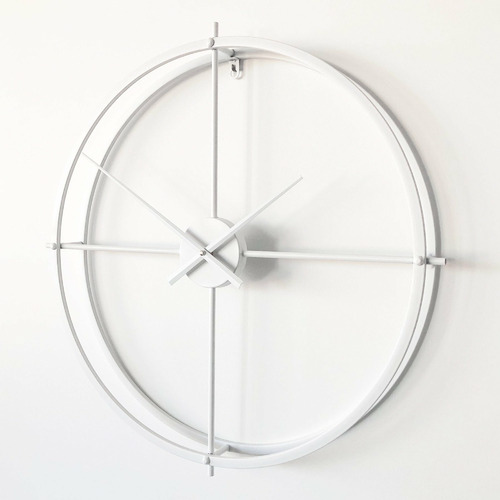 Lincoln Round Metal Wall Clock
