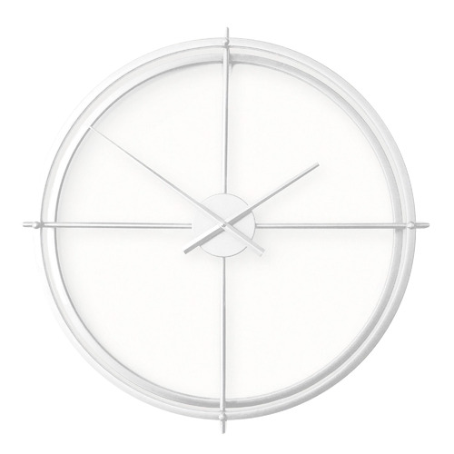 Lincoln Round Metal Wall Clock