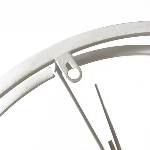 Lincoln Round Metal Wall Clock