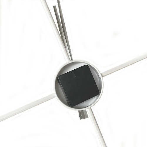 Lincoln Round Metal Wall Clock