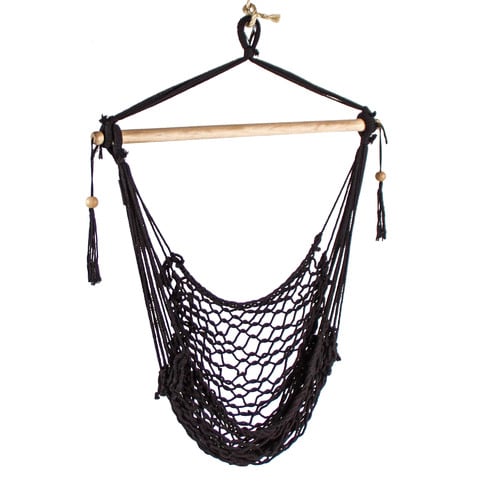 Salvador Hand-Woven Cotton Hammock Chair