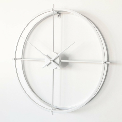 Lincoln Round Metal Wall Clock
