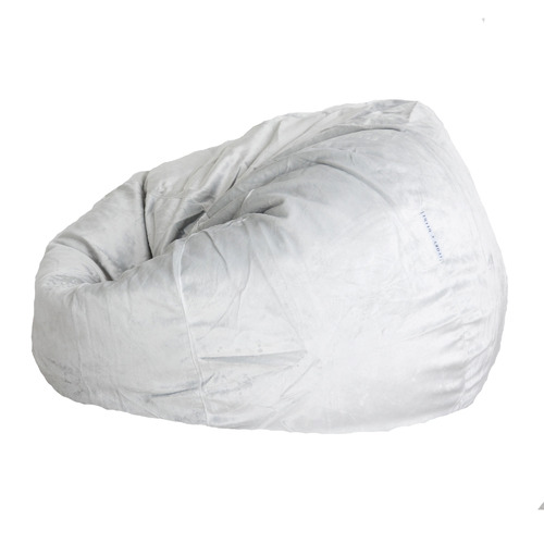 LuccaandLuna 112cm Pierre Velvet Beanbag Cover | Temple & Webster