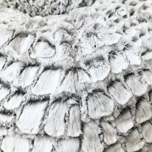Cashmere Grand Faux Fur Beanbag with Foam Filling