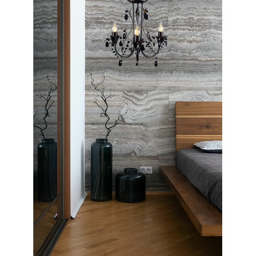 Harmony Leaf 3 Light Ceiling Chandelier