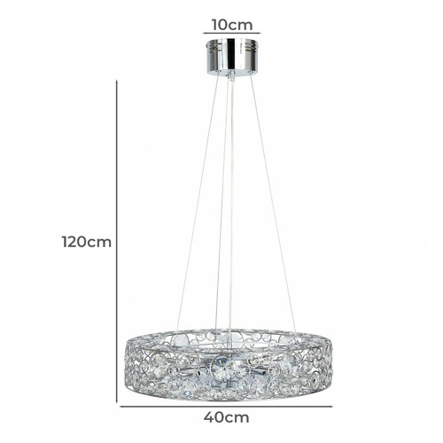 Chateau Crystal Pendant Light